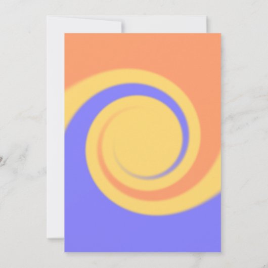 Invitation du fantôme d'Halloween (Dos)