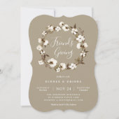 Invitation du Farmhouse Friendsgiving Party (Devant)