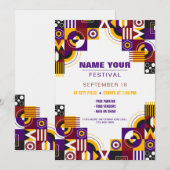 Invitation du Festival (Devant / Derrière)