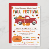 Invitation du Festival d'automne Halloween Hallowe (Devant / Derrière)