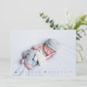 Invitation du Festival de Baptême de Photo Moderne (Debout devant)