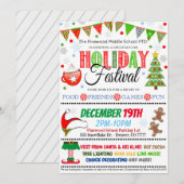 Invitation du Festival de Vacances (Devant / Derrière)