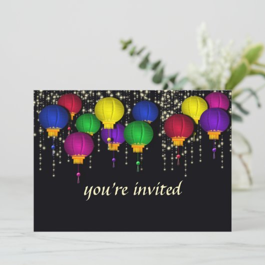 Invitation du Festival des Lanternes (Debout devant)