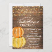 Invitation du Festival des lumières Feuilles de la (Devant)