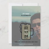 Invitation du fiançailles (Dos)