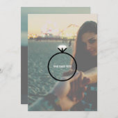 Invitation du fiançailles (Devant / Derrière)