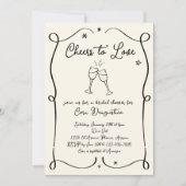 Invitation du Fiançailles de Fête des mariées (Devant)