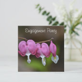 Invitation du Fiançailles du coeur saignant (Debout devant)