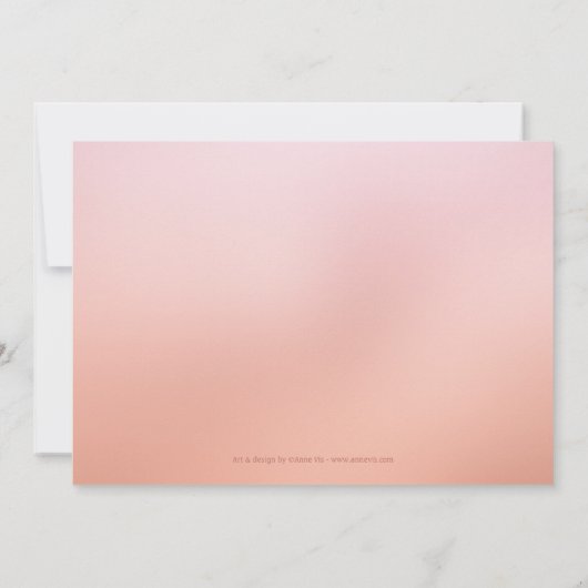 Invitation du Fiançailles du paysage Cherry Blosso (Dos)