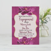 Invitation du Fiançailles Mariage de Moonvista Flo (Debout devant)