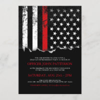 Invitation du Flag American Style Firefighter