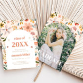 Invitation du fleur sauvage Graduation Party