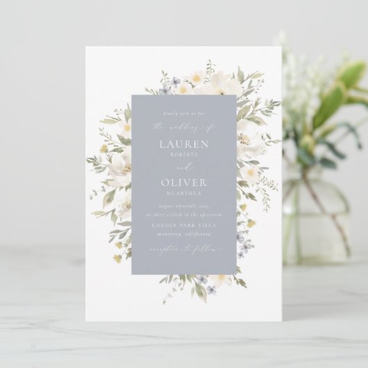 Invitation du fleur sauvage Romance (Debout devant)