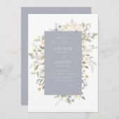 Invitation du fleur sauvage Romance (Devant / Derrière)