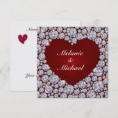 Invitation Du fond du cœur - SRF (Devant / Derrière)