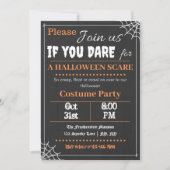 Invitation du Font-astic Halloween Party (Devant)
