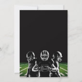 Invitation du Football Party (Dos)