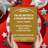 Invitation du Football Tailgating Party