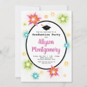 Invitation du Fun Graduation Party (Devant)