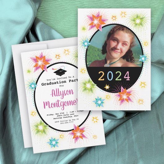 Invitation du Fun Graduation Party