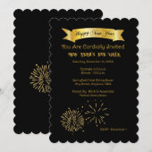 Invitation du gala du soir du Nouvel An (Devant / Derrière)