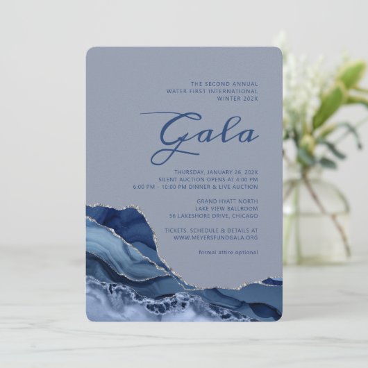 Invitation du gala Ocean Agate (Debout devant)