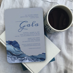 Invitation du gala Ocean Agate
