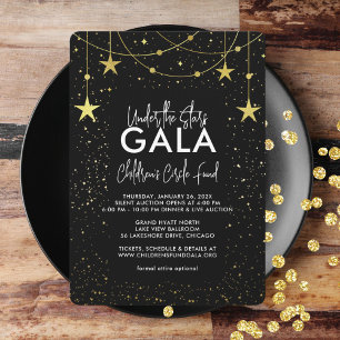 Invitation du Gala Under the Stars