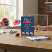 Invitation du garçon 10e anniversaire, argot moder