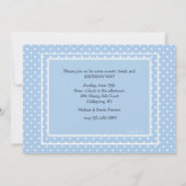 Invitation du garçon en jeu (Dos)