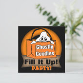 Invitation du Ghost Halloween Party (Debout devant)