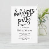Invitation du Glimmer Bachelorette Party (Debout devant)