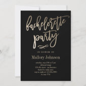 Invitation du Glimmer Bachelorette Party (Devant)