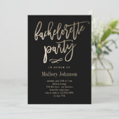 Invitation du Glimmer Bachelorette Party (Debout devant)