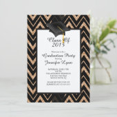 Invitation du Gold Black Graduation Party 2015 mod (Debout devant)