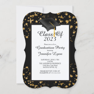 Invitation du Gold Star Graduation Party 2015 mode