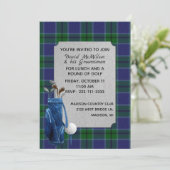 Invitation du Golf de Scott Plaid Groom (Debout devant)
