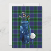 Invitation du Golf de Scott Plaid Groom (Dos)