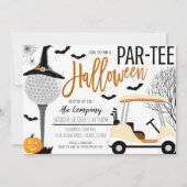 Invitation du Golf d'Halloween (Devant)