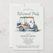 Invitation du Golfing Retirement Party (Devant)