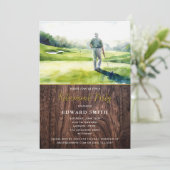 Invitation du Golfing Retirement Party (Debout devant)