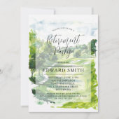 Invitation du Golfing Retirement Party (Devant)