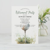 Invitation du Golfing Retirement Party (Debout devant)