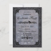 Invitation du Gothique Halloween Party (Devant)