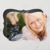 Invitation du Grad Girly Photo Party 2015 (Devant / Derrière)