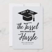 Invitation du Grad Party, Editable Grad Party (Devant)