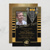 Invitation du Grand Bachelor Gatsby (Devant / Derrière)