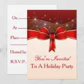 Invitation du Grand Holiday Party (Devant / Derrière)