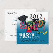 Invitation du Grand Parti Fun & Funky 2012 (Devant / Derrière)