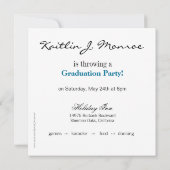 Invitation du Grand Parti Fun & Funky 2012 (Dos)